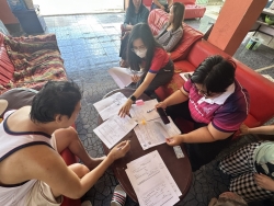 S__75309069_0.jpg - เทศบาลตำบลสันป่าตองร่วมกับสำนักงานพัฒนาสังคมและความมั่นคงของมนุษย์จังหวัดเชียงใหม่ลงพื้นที่เยี่ยมบ้านผู้พิการ ในเขตเทศบาลตำบลสันป่าตอง | https://www.sanpatong.go.th