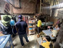 S__43679774_0.jpg - ลงพื้นที่สำรวจและประมาณการการปรับปรุงซ่อมแซมบ้านคนพิการและผู้สูงอายุ บ้านช่างกระดาษ | https://www.sanpatong.go.th