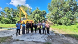 3.jpg - เทศบาลตำบลสันป่าตอง ร่วมกับ องค์การบริหารส่วนจังหวัดเชียงใหม่ ได้ร่วมทำกิจกรรมกำจัดผักตบชวาและวัชพืชในแหล่งน้ำสาธารณะ  | https://www.sanpatong.go.th