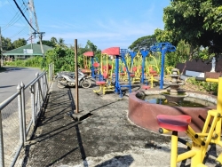 36448.jpg - งานสวนสาธารณะ กองช่าง ได้ดำเนินการทำความสะอาดกำจัดวัชพืช สวนสาธารณะบริเวณกาดสลีบัวตอง และบริเวณตรงข้ามศาลเจ้าสลีบัวตอง | https://www.sanpatong.go.th