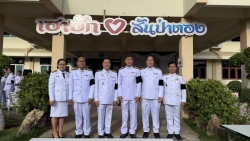 S__16547865.jpg - เทศบาลตำบลสันป่าตอง ได้เข้าร่วมในพิธีเจริญพระพุทธมนต์ ถวายพระราชกุศลแด่ พระบาทสมเด็จพระมงกุฎเกล้าเจ้าอยู่หัวเนื่องในโอกาสวันคล้ายวันสวรรคตครบ 100 ปี 25 พฤศจิกายน 2568 และสมเด็จพระเจ้าบรมวงศ์เธอ เจ้าฟ้าเพชรรัตนราชสุดา สิริโสภาพัณณวดี | https://www.sanpatong.go.th