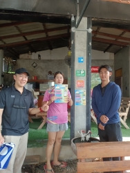 S__97370148.jpg - เทศบาลตำบลสันป่าตอง ร่วมกับ กองคลัง โดยฝ่ายพัฒนารายได้ออกประชาสัมพันธ์ Line OA เทศบาลตำบลสันป่าตอง ยังร้านค้าสถานประกอบการในพื้นที่่ | https://www.sanpatong.go.th