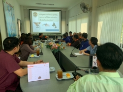 กิจกรรมการอบรมทบทวนความรู้แก่อาสาปศุสัตว์ และเจ้าหน้าที่ผู้ปฏิบัติงานตามโครงการรณรงค์ป้องการโรคพิษสุนัขบ้า ภาพที่ 3 | https://www.sanpatong.go.th