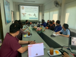 กิจกรรมการอบรมทบทวนความรู้แก่อาสาปศุสัตว์ และเจ้าหน้าที่ผู้ปฏิบัติงานตามโครงการรณรงค์ป้องการโรคพิษสุนัขบ้า ภาพที่ 4 | https://www.sanpatong.go.th