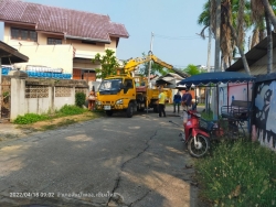 การบูรณาการร่วมกันระหว่างองค์กรปกครองส่วนท้องถิ่นเพื่อดำเนินการป้องกันและแก้ไขปัญหาน้ำท่วมขัง ภาพที่ 4 | https://www.sanpatong.go.th