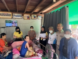 ฝ่ายแผนงานและงบประมาณ สำรวจและเก็บข้อมูล “ผู้ด้อยโอกาส” ในพื้นที่เทศบาลตำบลสันป่าตอง ภาพที่ 3 | https://www.sanpatong.go.th