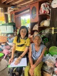ฝ่ายแผนงานและงบประมาณ สำรวจและเก็บข้อมูล “ผู้ด้อยโอกาส” ในพื้นที่เทศบาลตำบลสันป่าตอง ภาพที่ 6 | https://www.sanpatong.go.th