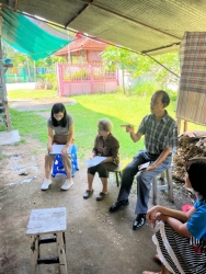 ฝ่ายแผนงานและงบประมาณ สำรวจและเก็บข้อมูล “ผู้ด้อยโอกาส” ในพื้นที่เทศบาลตำบลสันป่าตอง ภาพที่ 8 | https://www.sanpatong.go.th