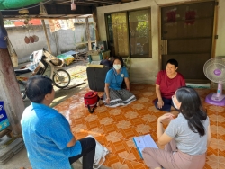 ฝ่ายแผนงานและงบประมาณ สำรวจและเก็บข้อมูล “ผู้ด้อยโอกาส” ในพื้นที่เทศบาลตำบลสันป่าตอง ภาพที่ 12 | https://www.sanpatong.go.th
