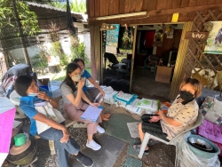 ฝ่ายแผนงานและงบประมาณ สำรวจและเก็บข้อมูล “ผู้ด้อยโอกาส” ในพื้นที่เทศบาลตำบลสันป่าตอง ภาพที่ 5 | https://www.sanpatong.go.th