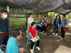 ฝ่ายแผนงานและงบประมาณ สำรวจและเก็บข้อมูล “ผู้ด้อยโอกาส” ในพื้นที่เทศบาลตำบลสันป่าตอง ภาพที่ 5 | https://www.sanpatong.go.th