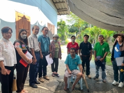 ฝ่ายแผนงานและงบประมาณ สำรวจและเก็บข้อมูล “ผู้ด้อยโอกาส” ในพื้นที่เทศบาลตำบลสันป่าตอง ภาพที่ 6 | https://www.sanpatong.go.th