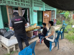 ฝ่ายแผนงานและงบประมาณ ร่วมกับพัฒนาสังคมและความมั่นคงของมนุษย์จังหวัดเชียงใหม่  ลงพื้นที่ตรวจกลุ่มผู้สูงอายุที่ขอรับการสนับสนุนงบประมาณในการปรับสภาพแวดล้อมที่อยู่อาศัยให้แก่ผู้สูงอายุ  ภาพที่ 5 | https://www.sanpatong.go.th