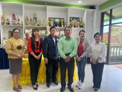 เทศบาลตำบลสันป่าตอง ต้อนรับคณะศึกษาดูงานจากองค์การบริหารส่วนตำบลหนองหมากฝ้าย อำเภอวัฒนานคร จังหวัดสระแก้ว ภาพที่ 1 | https://www.sanpatong.go.th