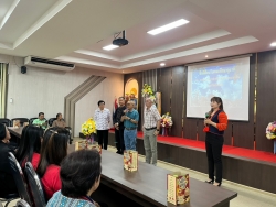 เทศบาลตำบลสันป่าตอง ต้อนรับคณะศึกษาดูงานจากองค์การบริหารส่วนตำบลหนองหมากฝ้าย อำเภอวัฒนานคร จังหวัดสระแก้ว ภาพที่ 12 | https://www.sanpatong.go.th