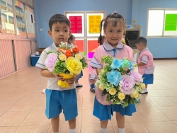ศูนย์พัฒนาเด็กเล็ก เทศบาลตำบลสันป่าตอง ได้จัดโครงการเรียนรู้สู่โลกกว้างอนุบาลวัยใส (กิจกรรมวันไหว้ครู ศูนย์พัฒนาเด็กเล็กฯ) ประจำปีงบประมาณ พ.ศ.2567 ภาพที่ 28 | https://www.sanpatong.go.th