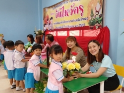 ศูนย์พัฒนาเด็กเล็ก เทศบาลตำบลสันป่าตอง ได้จัดโครงการเรียนรู้สู่โลกกว้างอนุบาลวัยใส (กิจกรรมวันไหว้ครู ศูนย์พัฒนาเด็กเล็กฯ) ประจำปีงบประมาณ พ.ศ.2567 ภาพที่ 31 | https://www.sanpatong.go.th