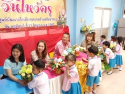ศูนย์พัฒนาเด็กเล็ก เทศบาลตำบลสันป่าตอง ได้จัดโครงการเรียนรู้สู่โลกกว้างอนุบาลวัยใส (กิจกรรมวันไหว้ครู ศูนย์พัฒนาเด็กเล็กฯ) ประจำปีงบประมาณ พ.ศ.2567 ภาพที่ 33 | https://www.sanpatong.go.th