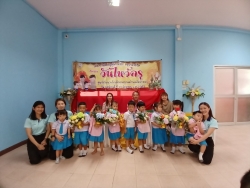 ศูนย์พัฒนาเด็กเล็ก เทศบาลตำบลสันป่าตอง ได้จัดโครงการเรียนรู้สู่โลกกว้างอนุบาลวัยใส (กิจกรรมวันไหว้ครู ศูนย์พัฒนาเด็กเล็กฯ) ประจำปีงบประมาณ พ.ศ.2567 ภาพที่ 34 | https://www.sanpatong.go.th