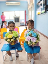 ศูนย์พัฒนาเด็กเล็ก เทศบาลตำบลสันป่าตอง ได้จัดโครงการเรียนรู้สู่โลกกว้างอนุบาลวัยใส (กิจกรรมวันไหว้ครู ศูนย์พัฒนาเด็กเล็กฯ) ประจำปีงบประมาณ พ.ศ.2567 ภาพที่ 35 | https://www.sanpatong.go.th