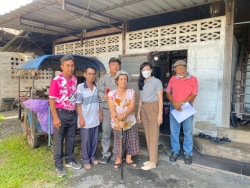 เทศบาลตำบลสันป่าตอง ลงพื้นที่สำรวจ เพื่อจัดเก็บข้อมูลในการช่วยเหลือ ผู้ด้อยโอกาสทางสังคม ในเขตเทศบาลตำบลสันป่าตอง  จำนวน 7 ราย ภาพที่ 1 | https://www.sanpatong.go.th