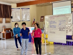 โรงเรียนผู้สูงอายุเทศบาลตำบลสันป่าตอง ได้เข้าร่วมอบรมในโครงการผู้บริโภครู้เท่าทันอันตรายจากการถูกหลอกซื้อสินค้าออนไลน์ จากชมรมใจเขาใจเรา   ภาพที่ 11 | https://www.sanpatong.go.th