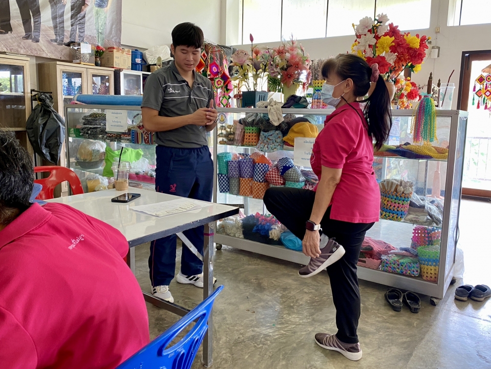 โรงเรียนผู้สูงอายุเทศบาลตำบลสันป่าตองได้เข้าร่วมโครงการพลศึกษาและกีฬากับการพัฒนาเด็ก เยาวชน และประชาชนในชุมชนให้มีสุขภาวะที่ดี โดยคณะศึกษาศาสตร์ มหาวิทยาลัยการกีฬาแห่งชาติ วิทยาเขตเชียงใหม่ ภาพที่ 30 | https://www.sanpatong.go.th
