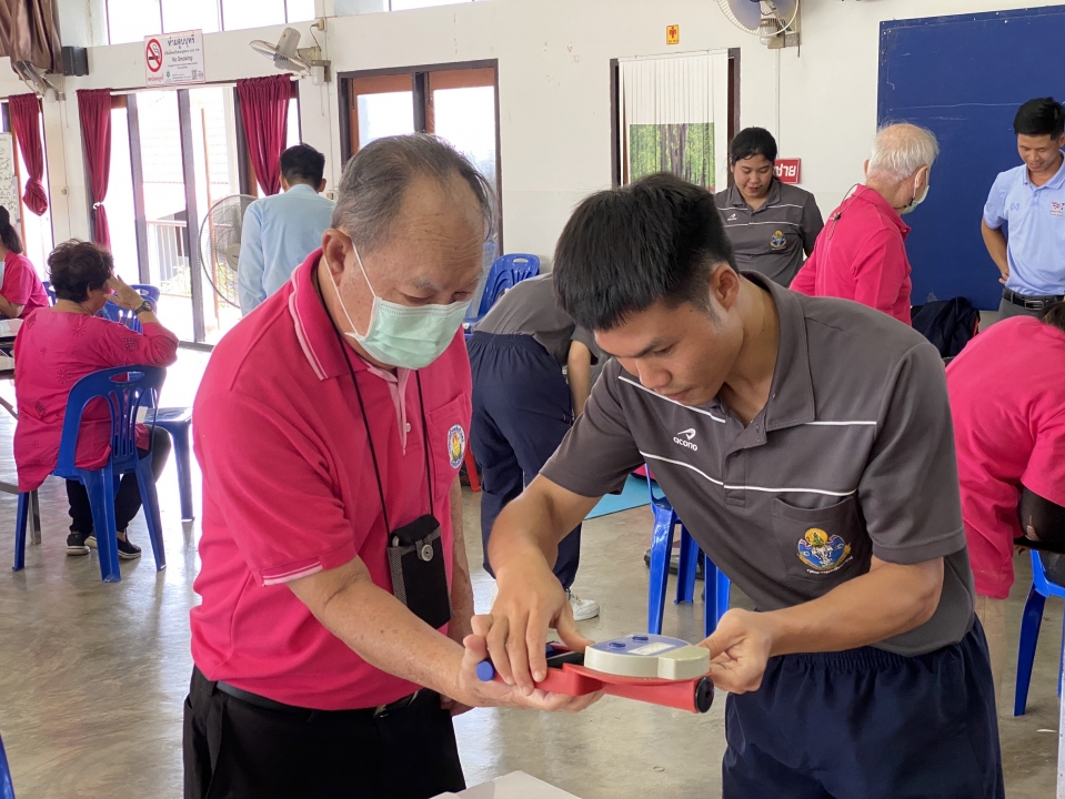 โรงเรียนผู้สูงอายุเทศบาลตำบลสันป่าตองได้เข้าร่วมโครงการพลศึกษาและกีฬากับการพัฒนาเด็ก เยาวชน และประชาชนในชุมชนให้มีสุขภาวะที่ดี โดยคณะศึกษาศาสตร์ มหาวิทยาลัยการกีฬาแห่งชาติ วิทยาเขตเชียงใหม่ ภาพที่ 31 | https://www.sanpatong.go.th
