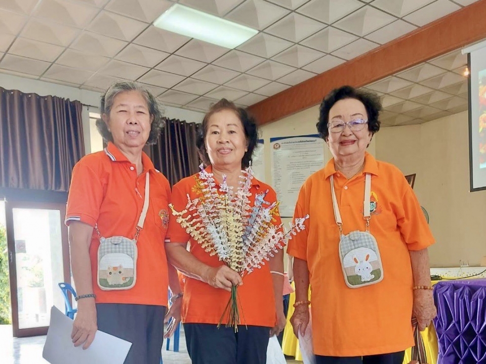 โครงการ “กิ๋นดี ฟันดี ม่วนใจ๋”  โรงเรียนผู้สูงอายุเทศบาลตำบลสันป่าตอง  ภาพที่ 34 | https://www.sanpatong.go.th