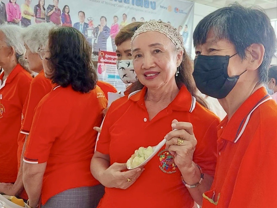 โครงการ “กิ๋นดี ฟันดี ม่วนใจ๋”  โรงเรียนผู้สูงอายุเทศบาลตำบลสันป่าตอง  ภาพที่ 36 | https://www.sanpatong.go.th