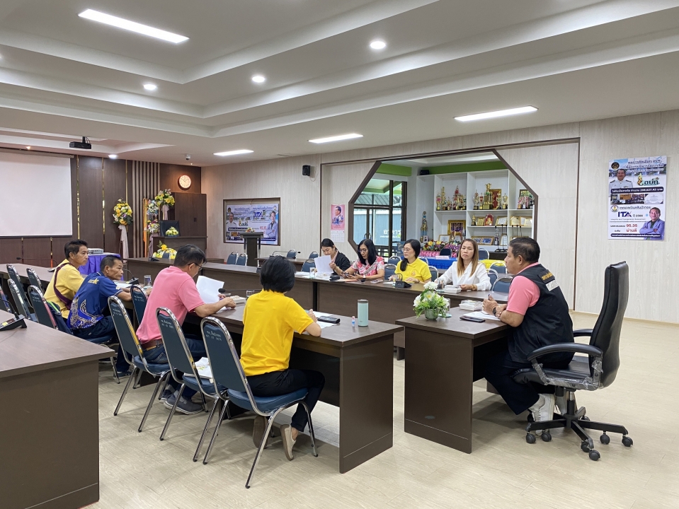 คณะกรรมการสนับสนุนการจัดทำแผนฯ ประชุมจัดทำร่างแผนพัฒนาเทศบาล พ.ศ. 2566-2570 (เพิ่มเติม) ฉบับที่ 3 พ.ศ.2567 ภาพที่ 9 | https://www.sanpatong.go.th