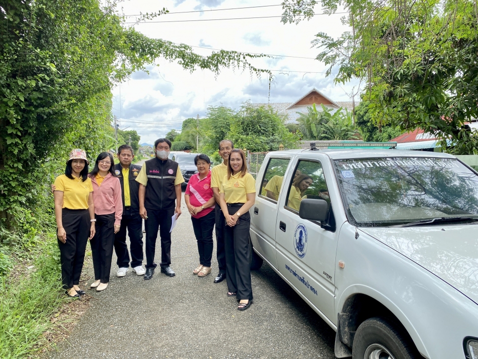 เทศบาลตำบลสันป่าตอง ร่วมกับ สำนักงานพัฒนาสังคมและความมั่นคงของมนุษย์ จ.เชียงใหม่ มอบเงิน ช่วยเหลือ และแพมเพิส ให้แก่ผู้สูงอายุ ผู้พิการ และกลุ่มเปราะบางทางสังคม ในเขตพื้นที่เทศบาลฯ จำนวน 5 ราย ภาพที่ 12 | https://www.sanpatong.go.th