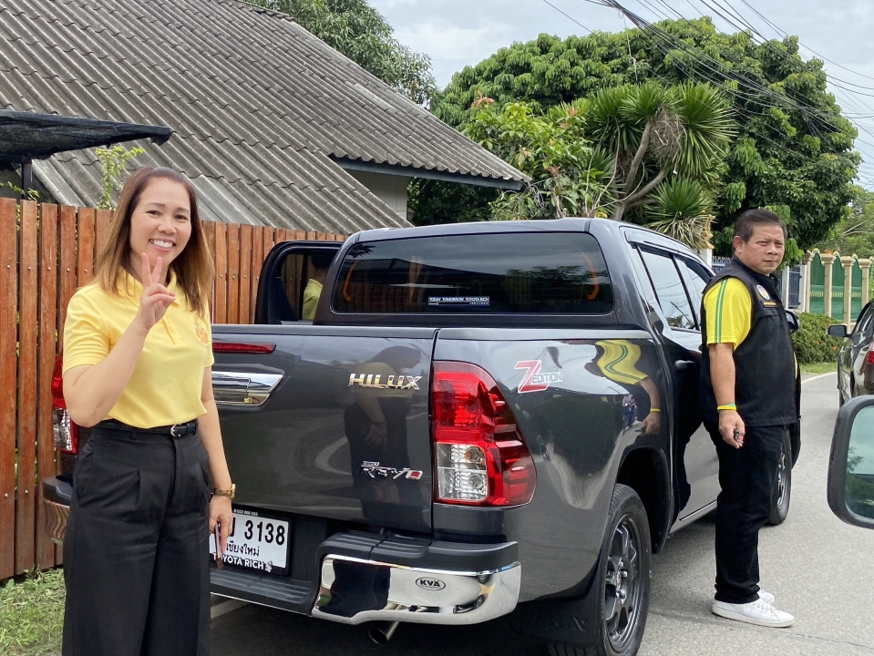 เทศบาลตำบลสันป่าตอง ร่วมกับ สำนักงานพัฒนาสังคมและความมั่นคงของมนุษย์ จ.เชียงใหม่ มอบเงิน ช่วยเหลือ และแพมเพิส ให้แก่ผู้สูงอายุ ผู้พิการ และกลุ่มเปราะบางทางสังคม ในเขตพื้นที่เทศบาลฯ จำนวน 5 ราย ภาพที่ 26 | https://www.sanpatong.go.th