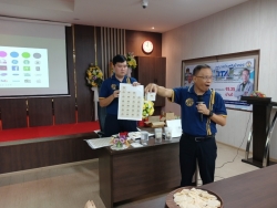 เทศบาลตำบลสันป่่าตอง จัดกิจกรรมหัวข้อเรื่องการออกแบบบรรจุภัณฑ์ ภายใต้โครงการส่งเสริมการเรียนรู้และพัฒนาทักษะอาชีพ วันที่ 13 มีนาคม 2568 ภาพที่ 2 | https://www.sanpatong.go.th