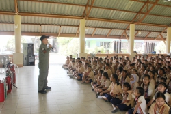 09082017_153419.JPG - โครงการให้ความรู้และประชาสัมพันธ์การป้องกันสาธารณภัย ประจำปี ๒๕๖๐ | https://www.sanpatong.go.th