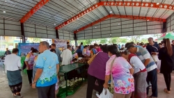 เทศบาลตำบลสันป่าตอง ร่วมกับ กองทุนเพื่อความเสมอภาคทางการศึกษา (กสศ.) จัดทำโครงการส่งเสริมการเรียนรู้และพัฒนาทักษะอาชีพของชุมชนเทศบาลตำบลสันป่าตองสู่การพัฒนาอย่างยั่งยืน ภาพที่ 11 | https://www.sanpatong.go.th