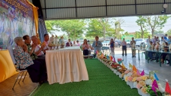 เทศบาลตำบลสันป่าตองจัดทำโครงการสืบสานประเพณี วัฒนธรรมล้านนา สระเกล้าดำหัวผู้สูงอายุ ประจำปีงบประมาณ พ.ศ.2568 ภาพที่ 1 | https://www.sanpatong.go.th