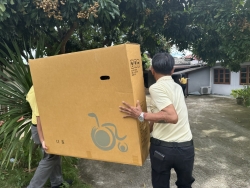 S__76275725_0.jpg - เทศบาลตำบลสันป่าตอง ลงพื้นที่มอบรถเข็น (Wheelchair) ในเขตพื้นที่เทศบาลตำบลสันป่าตอง | https://www.sanpatong.go.th