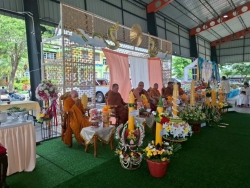 174858_0.jpg - กองการศึกษา เทศบาลตำบลสันป่าตองได้จัดโครงการส่งเสริมทำนุบำรุงศาสนา ถวายเทียนพรรษา ประจำปีงบประมาณ พ.ศ.2568 | https://www.sanpatong.go.th