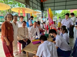 กองการศึกษาเทศบาลตำบลสันป่าตอง  ได้จัดทำโครงการโครงการอนุรักษ์ศิลปะล้านนา ส่งเสริมภูมิปัญญาท้องถิ่น ประจำปีงบประมาณ พ.ศ.2568 ภาพที่ 13 | https://www.sanpatong.go.th