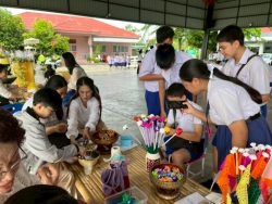 กองการศึกษาเทศบาลตำบลสันป่าตอง  ได้จัดทำโครงการโครงการอนุรักษ์ศิลปะล้านนา ส่งเสริมภูมิปัญญาท้องถิ่น ประจำปีงบประมาณ พ.ศ.2568 ภาพที่ 24 | https://www.sanpatong.go.th