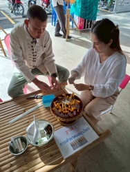 กองการศึกษาเทศบาลตำบลสันป่าตอง  ได้จัดทำโครงการโครงการอนุรักษ์ศิลปะล้านนา ส่งเสริมภูมิปัญญาท้องถิ่น ประจำปีงบประมาณ พ.ศ.2568 ภาพที่ 7 | https://www.sanpatong.go.th