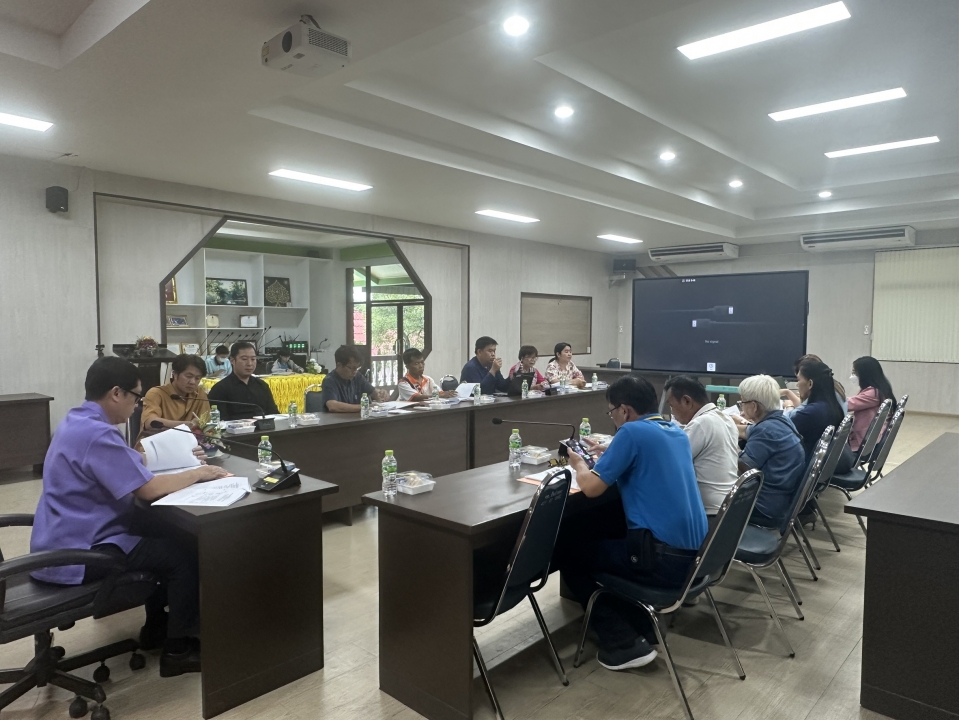 เทศบาลตำบลสันป่าตองได้จัดประชุมศูนย์บริการคนพิการเทศบาลตำบลสันป่าตอง ครั้งที่2/2568 ภาพที่ 5 | https://www.sanpatong.go.th