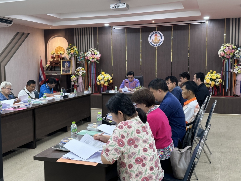 เทศบาลตำบลสันป่าตองได้จัดประชุมศูนย์บริการคนพิการเทศบาลตำบลสันป่าตอง ครั้งที่2/2568 ภาพที่ 7 | https://www.sanpatong.go.th