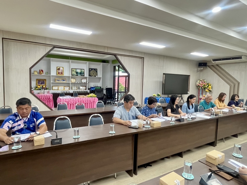 การประชุมคณะกรรมการพัฒนาเทศบาลและคณะกรรมการสนับสนุนการจัดทำแผนพัฒนาเทศบาลตำบลสันป่าตอง ภาพที่ 7 | https://www.sanpatong.go.th