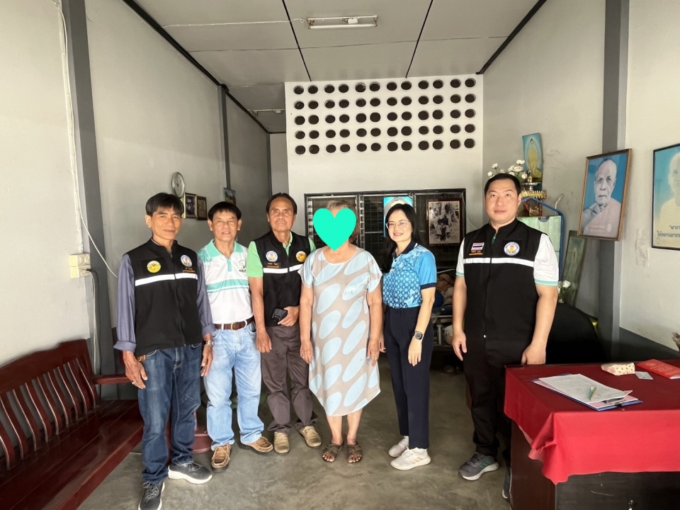 ลงพื้นที่เพื่อขอรับเงินช่วยเหลือ 3,000 บาท "สำหรับผู้ด้อยโอกาสที่ประสบปัญหาทางสังคม"  ภาพที่ 7 | https://www.sanpatong.go.th