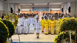 เทศบาลตำบลสันป่าตอง ได้ร่วมกิจกรรมเนื่องจาก วันคล้ายวันสวรรคต พระบาทสมเด็จพระบรมชนกาธิเบศร มหาภูมิพลอดุลยเดชมหาราช บรมนาถบพิตร ภาพที่ 14 | https://www.sanpatong.go.th