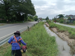 3.jpg - จัดเตรียมสถานที่จัดงานโครงการสืบสานประเพณียี่เป็ง วันลอยกระทง ประจำปี 2568 | https://www.sanpatong.go.th