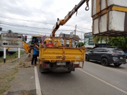 1.jpg -  ตรวจเช็คระบบไฟฟ้าพร้อมดำเนินการติดตั้ง บริเวณสถานที่จัดงานวันลอยกระทง ประจำปี 2568 | https://www.sanpatong.go.th