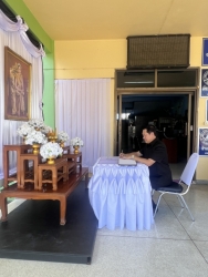 11.jpg - วันที่ 30 ตุลาคม พ.ศ. 2568  นายสุภชัย  พรหมเสนใจ นายกเทศมนตรีตำบลสันป่าตอง พร้อมด้วย นายศรีทอน  ปัญญา รองนายกเทศมนตรีตำบลสันป่าตอง  ร่วมลงนามถวายความอาลัย สมเด็จพระนางเจ้าสิริกิติ์ พระบรมราชินีนาถ พระบรมราชชนนีพันปีหลวง  เพื่อแสดงความอาลัย และน้อมสำนึกในพระมหากรุณาธิคุณที่ทรงมีต่อพสกนิกรชาวไทย และขอ | https://www.sanpatong.go.th